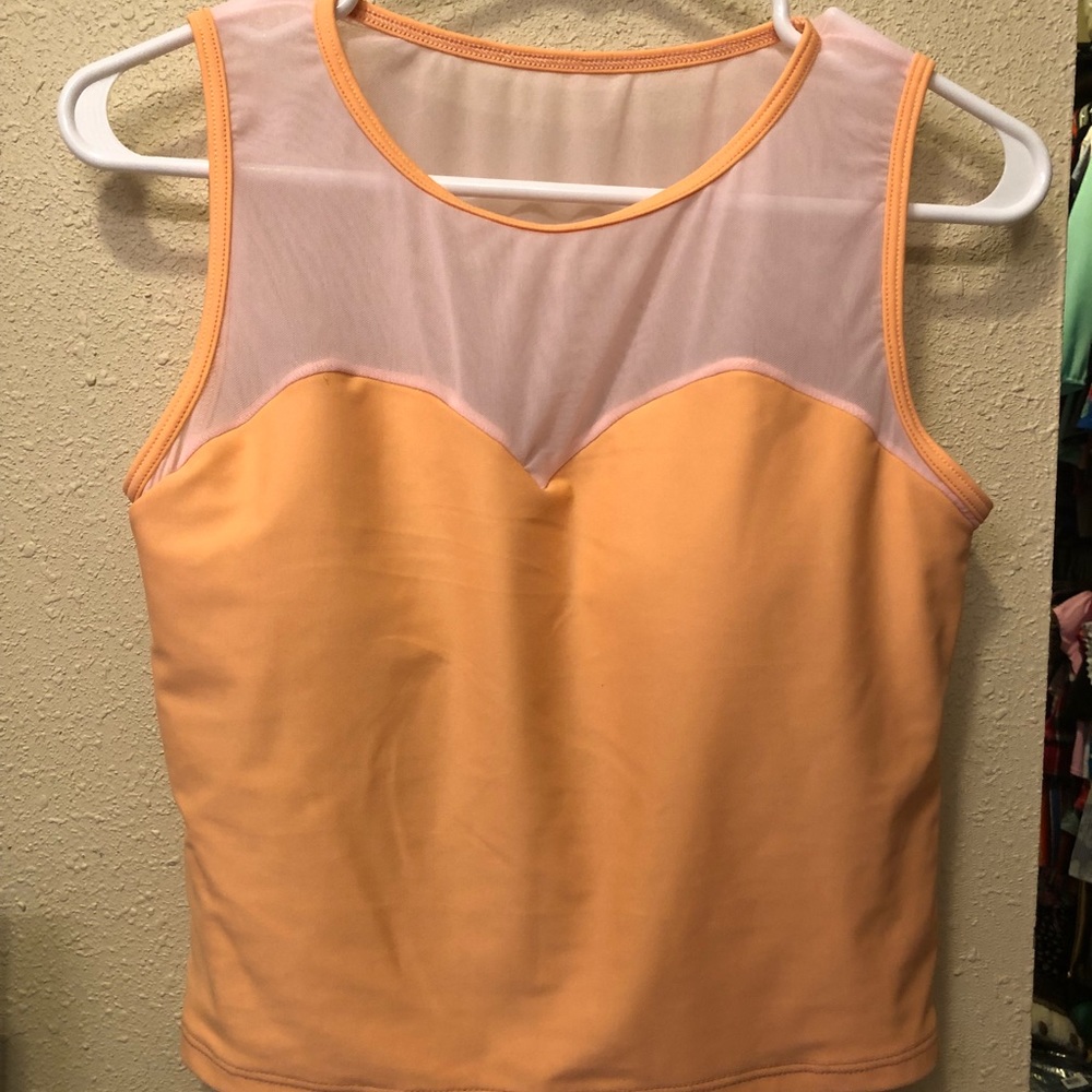 Kortni Jeane netted sweetheart swim top